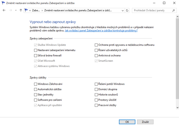 Ladíme Windows 10: Nastavení soukromí, služeb, tipy a triky